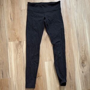 Lululemon Black High-Waisted Leggings